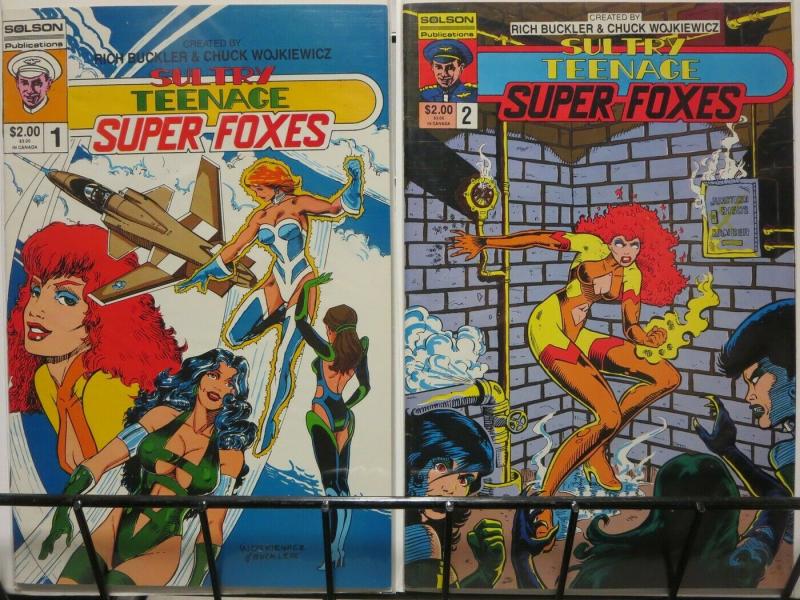 SULTRY TEENAGE SUPERFOXES (SO) 1-2