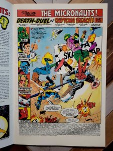 Micronauts Special Edition #2 Marvel 1984 M. Golden, Butch Guice Wrap Cover 6.5