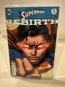 Superman: Rebirth #1  2016  9.0 (our highest grade)  Doug Mahnke Cover!