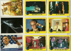 Dick Tracy/Indiana Jones/X-Men/Obama Trading Cards