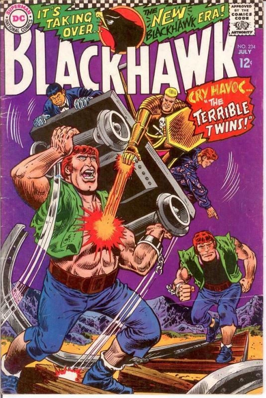 BLACKHAWK 234 VG-F July 1967 COMICS BOOK