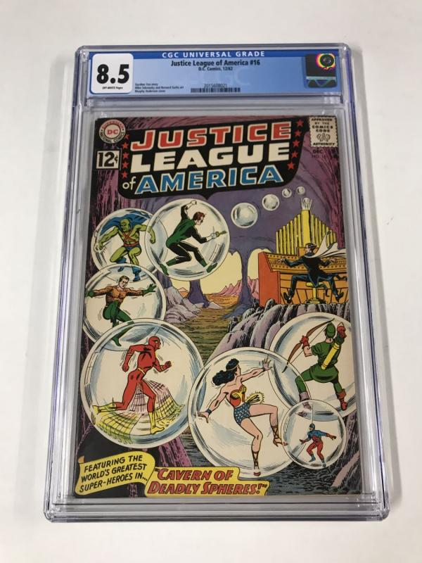 Justice League (1st Series) #16 CGC 8.5