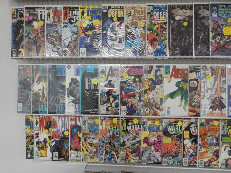 Huge Lot of 140+ Comics W/ Iron Man, Flash, Wolverine Avg. VF- Condition!