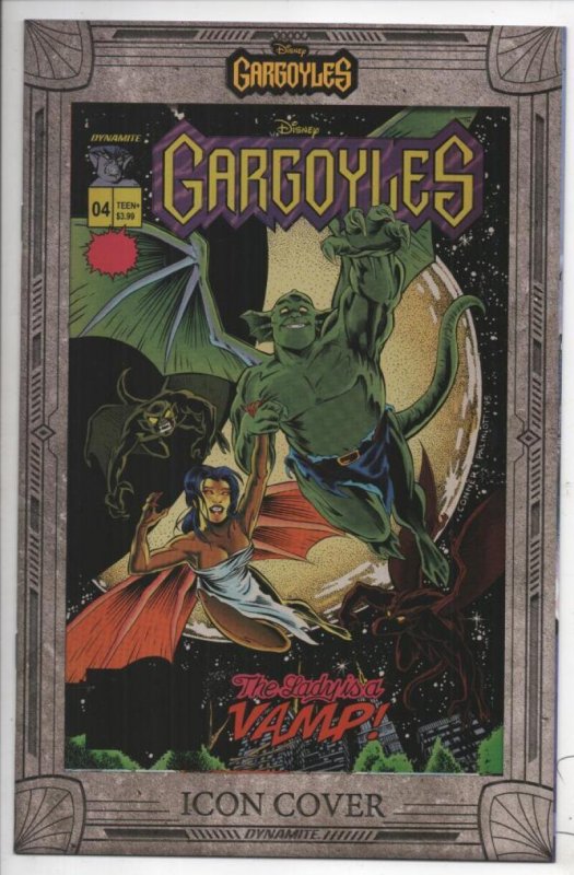 GARGOYLES #4 Variant H, VF/NM, 2022 2023, Disney Dynamite, Amanda Conner