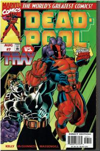 Deadpool #7 - 1st Series - 9.0 or Better - 1st Deathtrap in Behind the Scenes