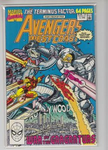 AVENGERS WEST COAST ANNUAL (1990 MARVEL) #5 VF A34280