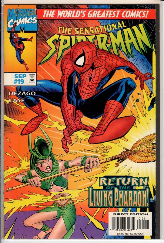 The Sensational Spider-Man #19 (1997) 9.8 NM/MT