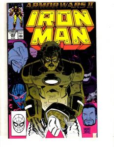 10 Iron Man Marvel Comic Books # 253 254 255 256 257 258 259 260 261 262 CR41