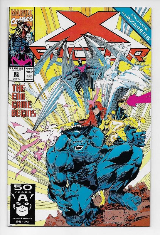 X-Factor #65 - Apocalypse Files (Marvel, 1991) - NM
