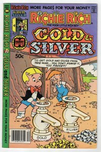 Richie Rich Gold and Silver #34 VINTAGE 1981 Harvey Comics