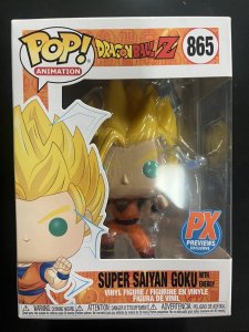 Funko Pop! Dragon Ball Z Super Saiyan Goku with Energy #865