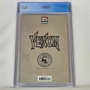 Venom #28 CGC 9.8 Scorpion Comics LTD Edition Peach Momoko Variant Cover Top Grd