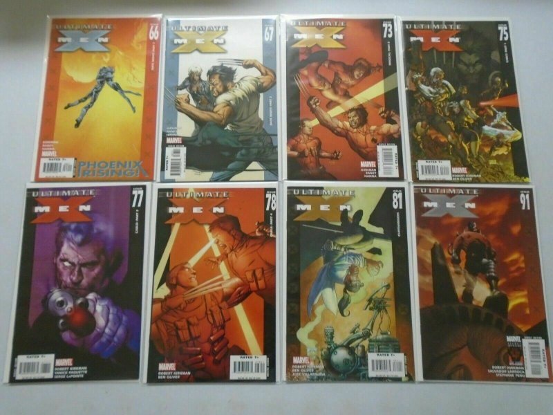 Ultimate X-men lot 67 diff from #1-95 + Special + annuals avg 8.0 VF (2001-08) 