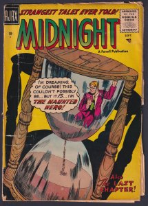 Midnight #3 1957 Ajax 1.0 Fair comic