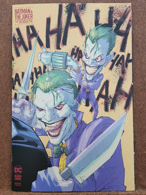 Batman & the Joker: The Deadly Duo #5 Portacio Cover B (2023)