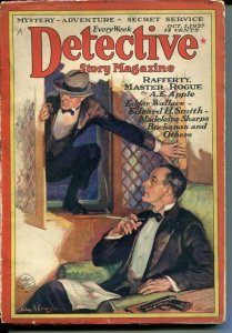 DETECTIVE STORY MAGAZINE-SEPT 3 1927-EDGAR WALLACE-BUCHANAN-APPLE-good + G+