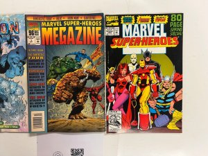 3 Marvel Comics Vision # 14 + Megazine # 1 + Super-Heroes # ‘92 Thor 72 JS49