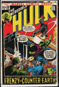 The Incredible Hulk #158 (1972) Hulk