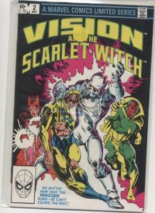 Vision and the Scarlet Witch V1 #2 NM 1982