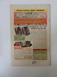 Blue Beetle #4 (1967) FN- condition ink back cover