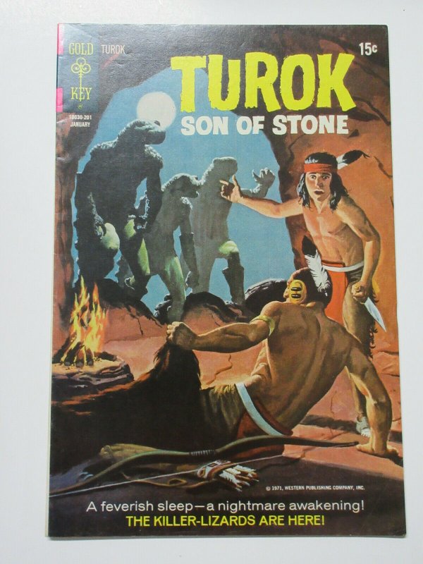 Turok Son of Stone (Gold Key 10030-201 January 1972) #76 VF 