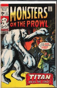 Monsters on the Prowl #11 (1971) Xemnu