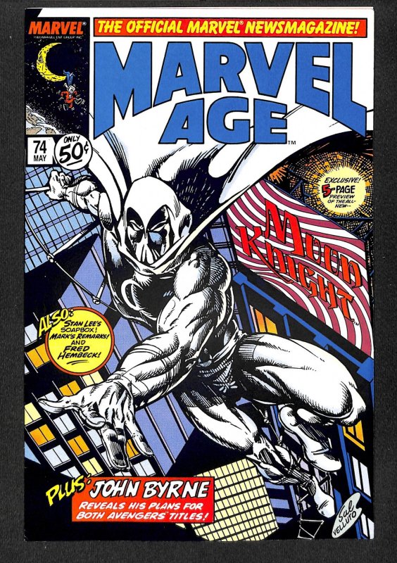 Marvel Age #74 (1989)