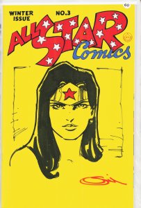All-Star Comics #3 Facsimile Edition W/ Sketch