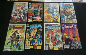 MARVEL TEAMS 8PC (VF) AVENGERS, AVENGERS WEST COAST, NEW WARRIORS 1993-2007