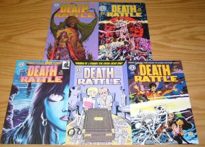 Death Rattle vol. 3 #1-5 VF/NM complete series - james o'barr - mark schultz set