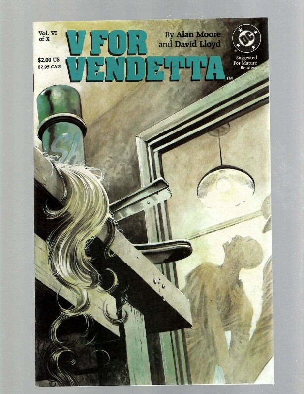V For Vendetta Complete DC Comics LTD Series # 1 2 3 4 5 6 7 8 9 10 A Moore GK21