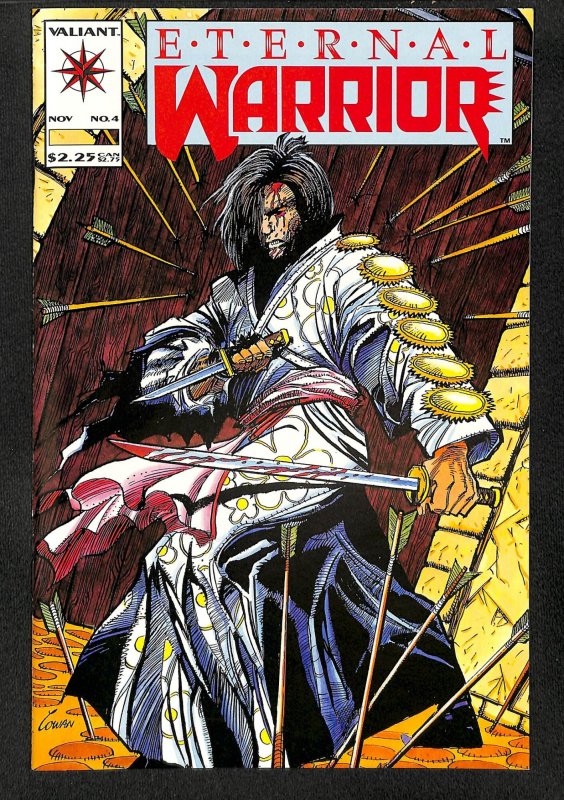 Eternal Warrior #4 VF+ 8.5 1st Bloodshot!