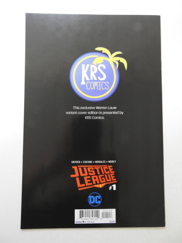 Justice League #1 KRS Comics Variant (2018) VF Condition!
