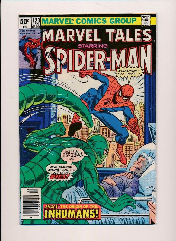 MARVEL TALES SPIDER-MAN #123 1980 VERY GOOD/FINE  (SRU591)