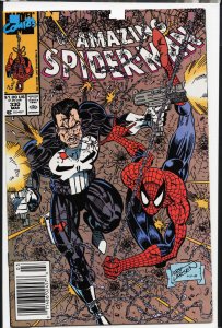 The Amazing Spider-Man #330 Newsstand Edition (1990) Spider-Man