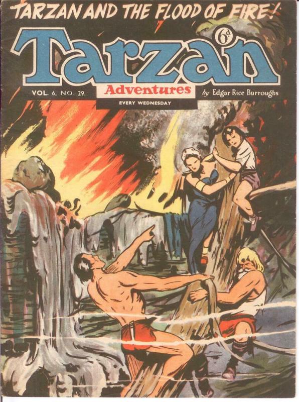 TARZAN ADVENTURES V 6#29 VG Oct. 1956 COMICS BOOK