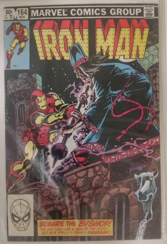 Iron Man #164 (1982) direct VG O'Neil/McDonnell