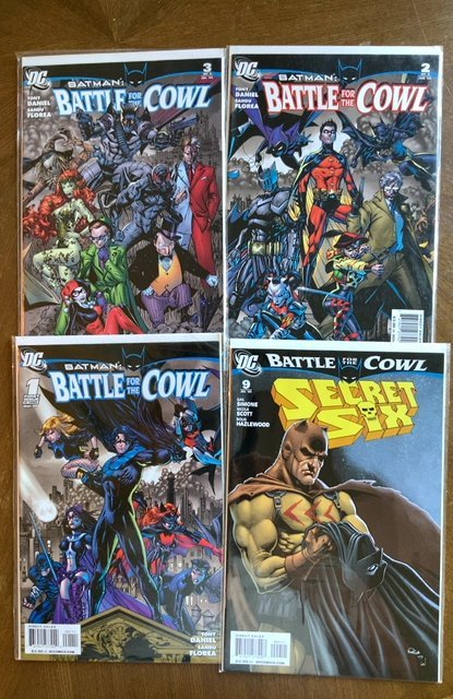 Batman: Battle for the Cowl #1-3 & Secret Six #9