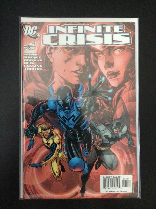Infinite Crisis #5 Jim Lee Variant 1st Blue Bettle