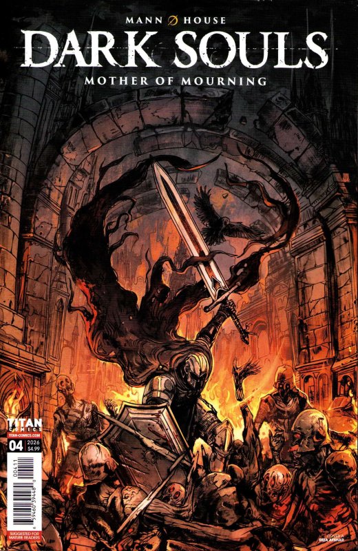 Dark Souls: Mother of Mourning #4A VF/NM ; Titan | Last Issue