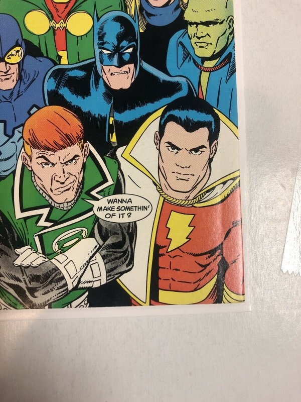 Justice League (1987)(DC) #1 (VF/NM) - Newsstand - 1st App Maxwell Lord