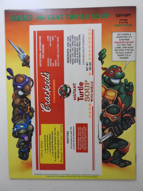 Cracked Magazine #255 W/TMNT! Signed by K. Eastman & P. Laird!!