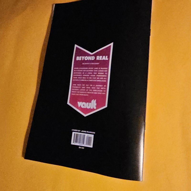 2023 Zack Kaplan Life is BEYOND REAL sci-fi thriller tech NM read better comics