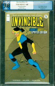 Invincible #1 Limited Edition PGX Graded 9.8