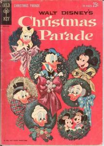 CHRISTMAS PARADE (1962 GK; WALT DISNEYS) 1 GOOD  GIANT COMICS BOOK