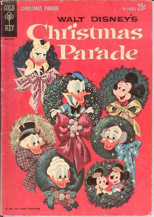 CHRISTMAS PARADE (1962 GK; WALT DISNEYS) 1 GOOD  GIANT COMICS BOOK