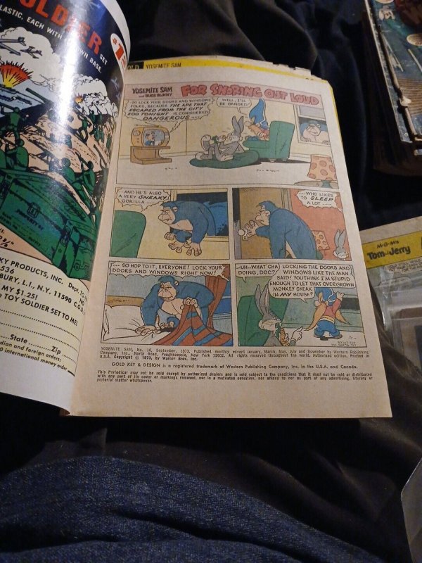 Yosemite Sam 8 16 19 53 Gold Key Comics Lot Run Set Collection