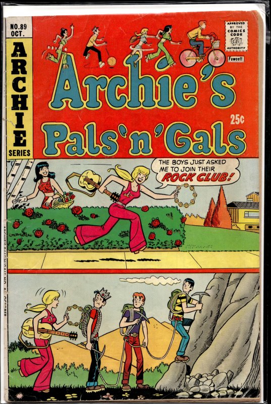 Archie's Pals 'N' Gals #89 (1974) Betty and Veronica