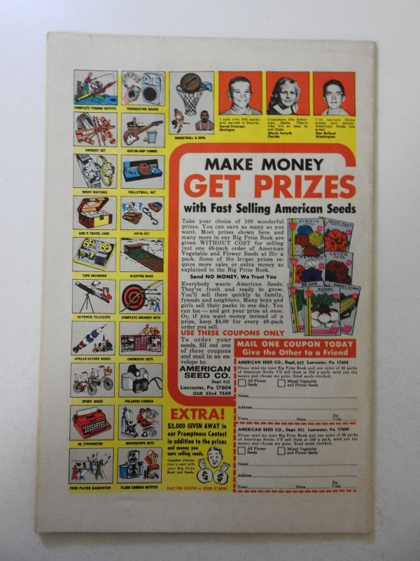 Superboy #163 (1970) VG Condition centerfold detached bottom staple