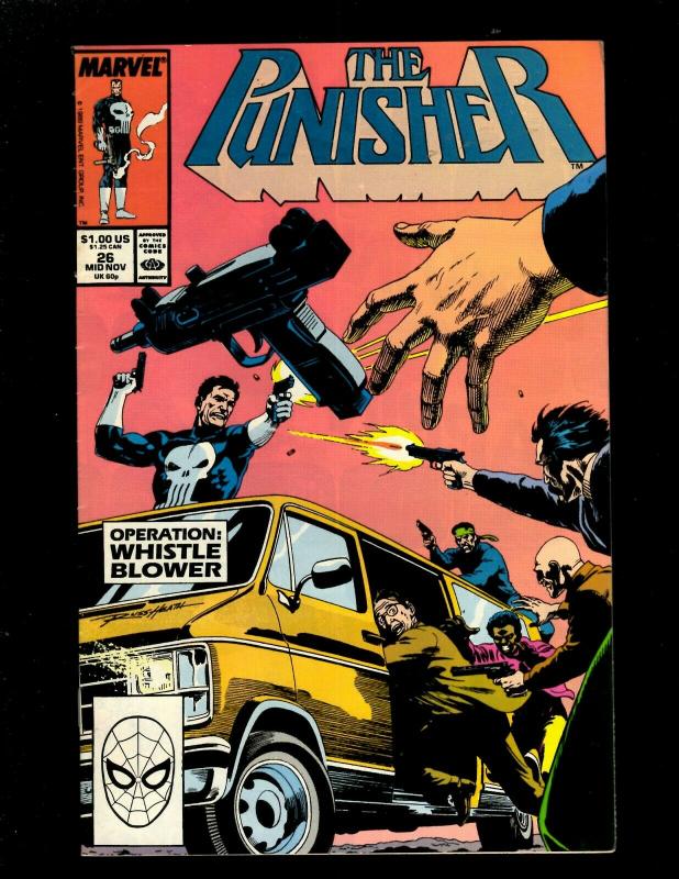 12 The Punisher Marvel Comic Books #18 19 20 21 22 23 24 25 26 27 28 29 HY3